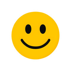 Fototapeta premium Smiley Face Icon Isolated