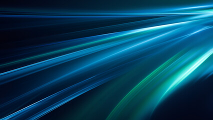 Dynamic Blue Lines Create a Stunning Abstract Background