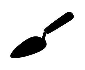 cement scoop icon on white background
