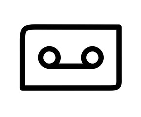 voicemail icon with simple design