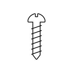 Icon a Screw, isolated against a clean background.