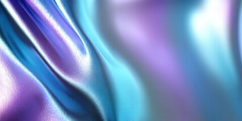 Vibrant Abstract Background with Metallic Hues