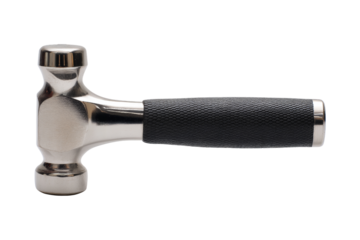 Hammer action in workshop tool close-up industrial environment