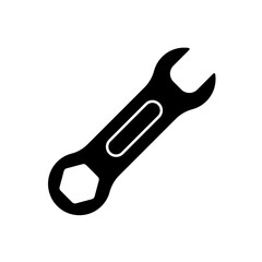 Icon a Wrench, isolated against a clean background.