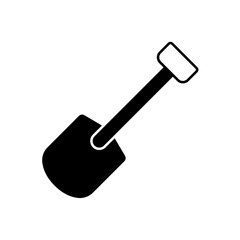 Icon a Shovel, isolated against a clean background.