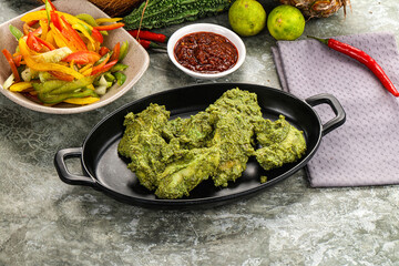 Indian cuisine - Mint chicken tikka