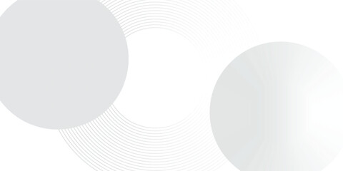 White geometric abstract background overlap layer on bright space with lines  art