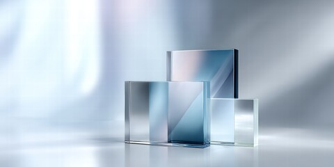 Modern Glass Display Cases for Showcase and Exhibition