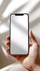 Modern Smartphone with Edge-to-Edge Display