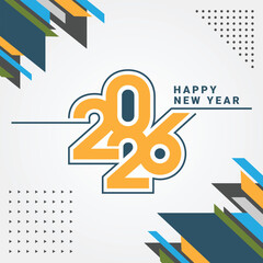 Happy New Year 2026 design