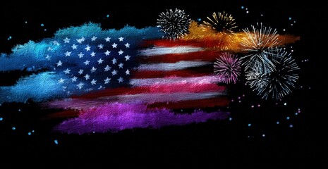 Celebrating Independence with Fireworks and Patriotism