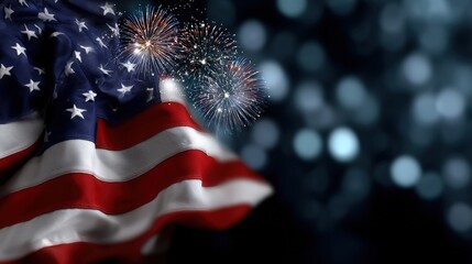 Celebrating Independence Day with Fireworks and Patriotism