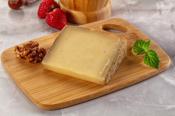 Gourmet hard aged yellow cheese