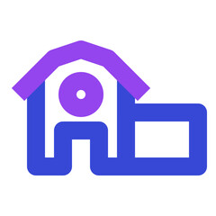 agriculture twotone icon set