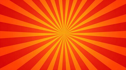 Abstract red and orange radial pattern for backgrounds and design elements