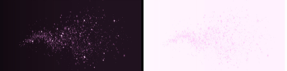 Png Pink Sparkle Dust Overlay PNG on transparent background