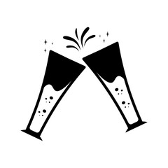 Champagne Glass Icon