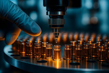 Advanced Biotech Manufacturing Process in Modern Lab
