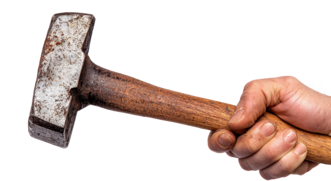 hammer in hand