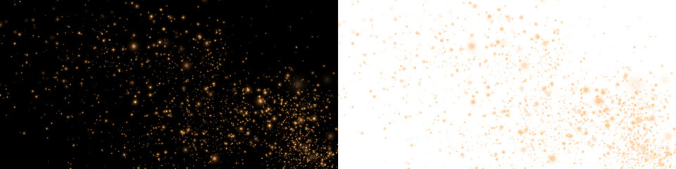 Png Orange Glitter Sparkle Overlay PNG on transparent background