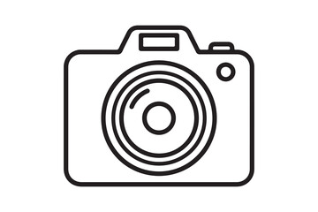 camera line icon symbol illustration