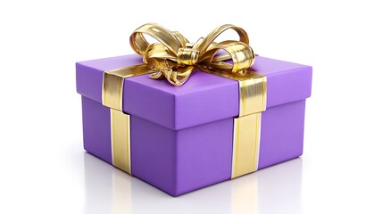 Isolated present sits against white. For web, marketing, editorial use.