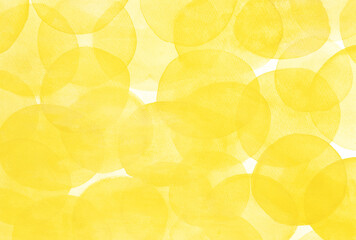 ふわふわまるまる水彩卵色背景