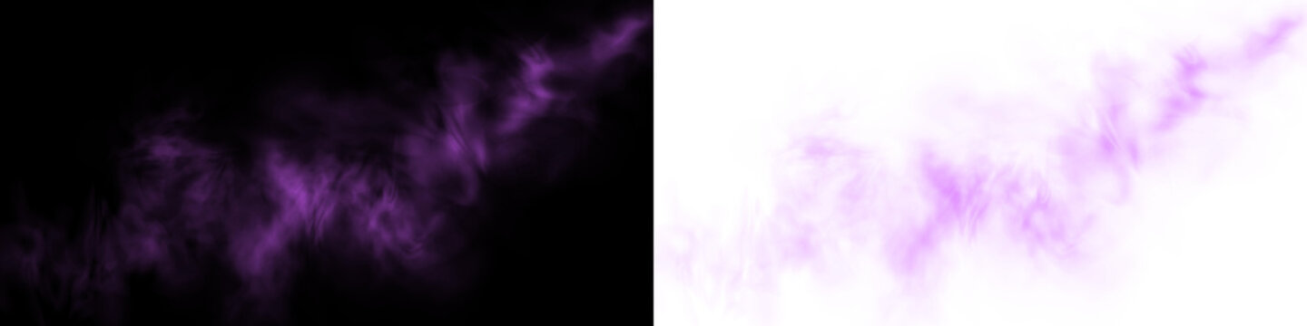 Png Purple Smoke PNG Overlay on transparent background