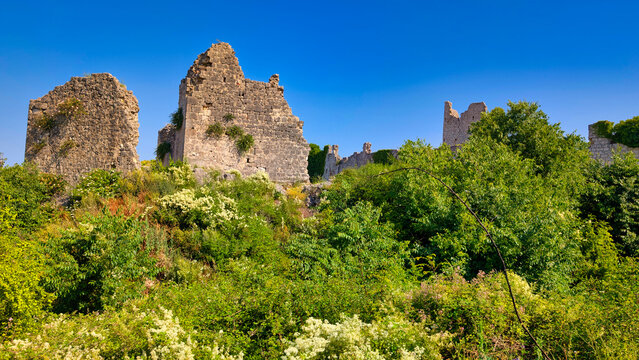 Vrana Castle Ruins, Northern Dalmatia, Croatia, Historic Adriatic Landmark