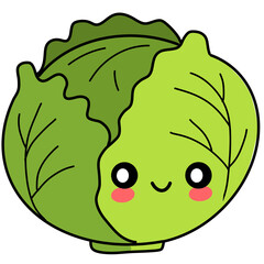 Kawaii Iceberg Lettuce