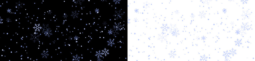 Png Blue Snowflake Bokeh Overlay PNG on Transparent Background