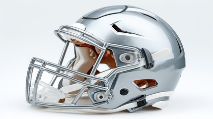 football helmet isolated on white