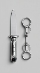 stainless steel corkscrew