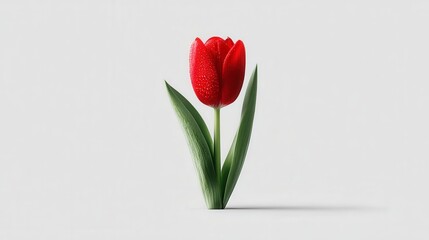 red tulips in vase
