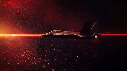 Abstract background with light effects