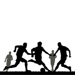 group of people play game