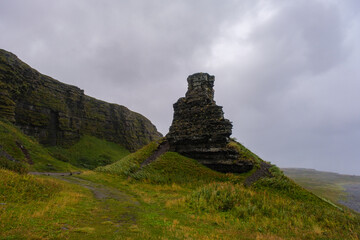 Russia, Murmansk region, Rybachy Peninsula. Barents Sea coast, storm. August 2025