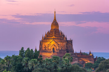 Bagan, Myanmar temples in the Archaeological Zone 417