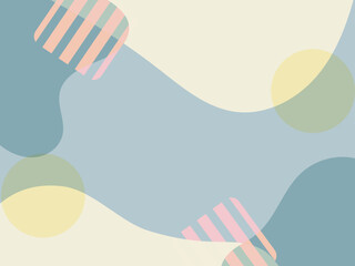 カラフルな模様の抽象的な背景素材