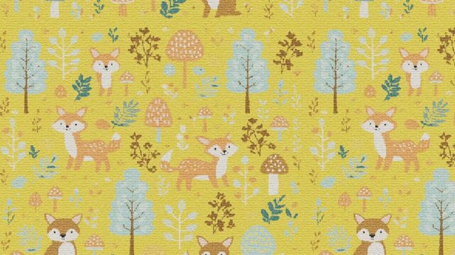 Colorful Kids Texture Loop | Fun Animated Background for Children Videos