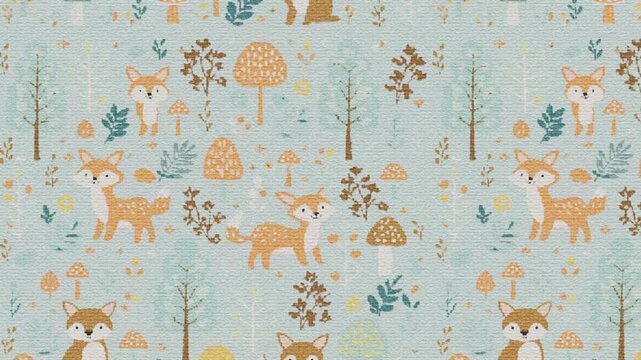 Colorful Kids Texture Loop | Fun Animated Background for Children Videos
