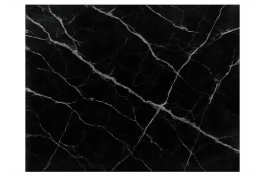Black marble texture with white veins background - Powered by Adobe