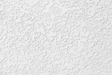 White rough concrete wall texture background or plaster wall rough style