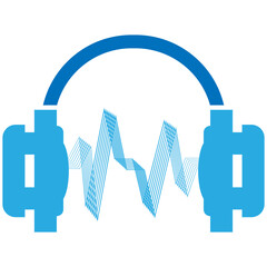 Sound Waves Through Headphones