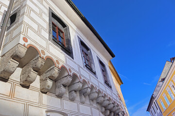 Old city building, Cesky Krumlov, Czech Republic