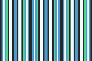 Grnate lines stripe vector, marriage pattern seamless textile. Ttriped background texture vertical fabric in grey and cyan colors.