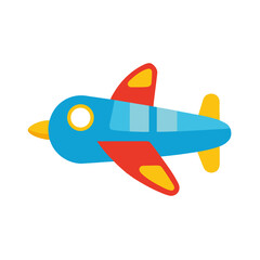 vector illustration of a plane