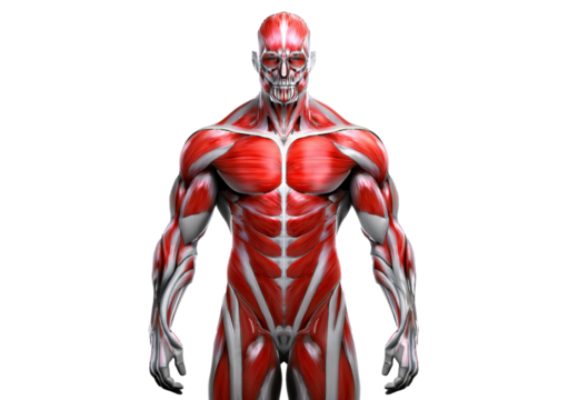 Tendon 3D, Organs in the body isolated on transparent or white background - Powered by Adobe