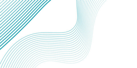 Transparent Vector Gradient Blue Color Halftone Background Staggered Dots modern