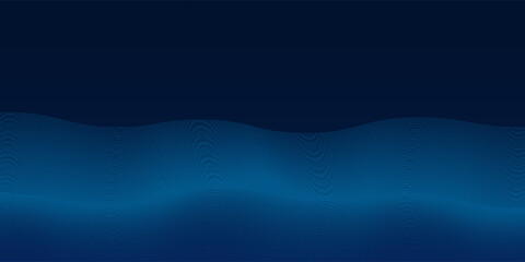 Abstract blue background of points. Cyber particles. Big data stream simple abstract